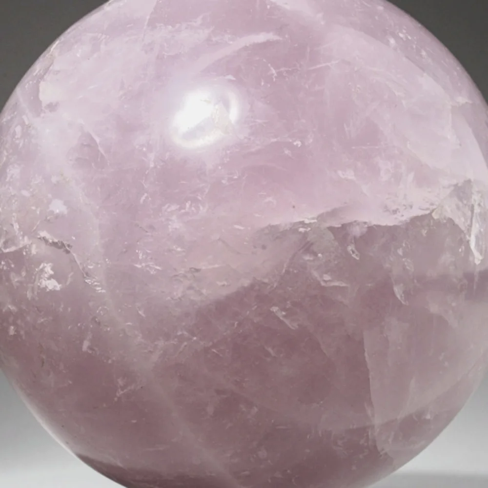 Rose Quartz Sphere - Picture 2 of 2
